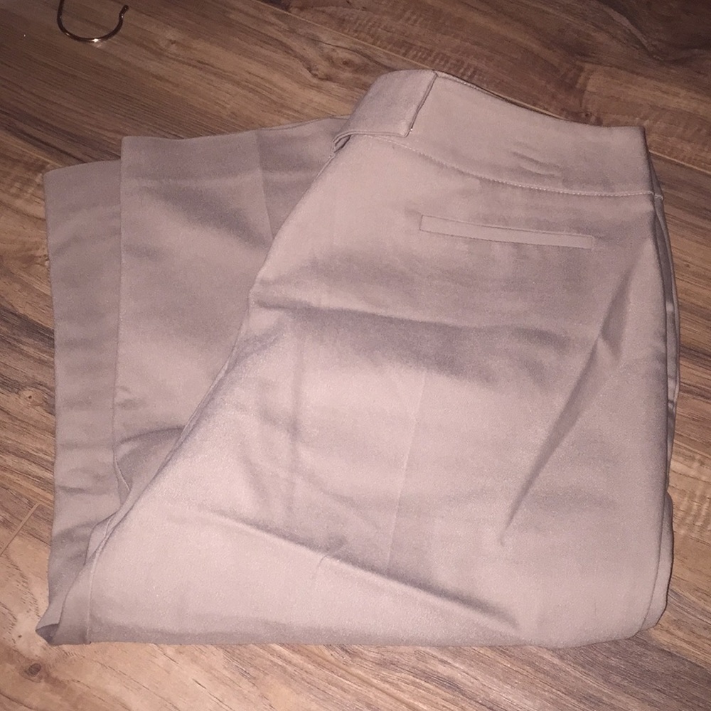 Tan Dress Capris